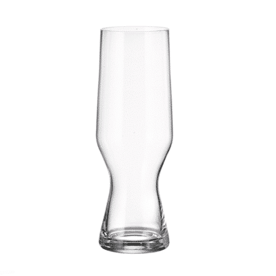 kristallen bierglas