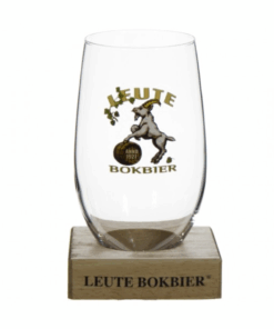 Leutebok Glaswerk + Houder