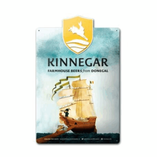 Kinnegar Brewing - Metal Sign Scraggy Bay