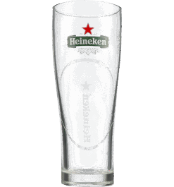 Heineken Ellipse bierglas - 25cl