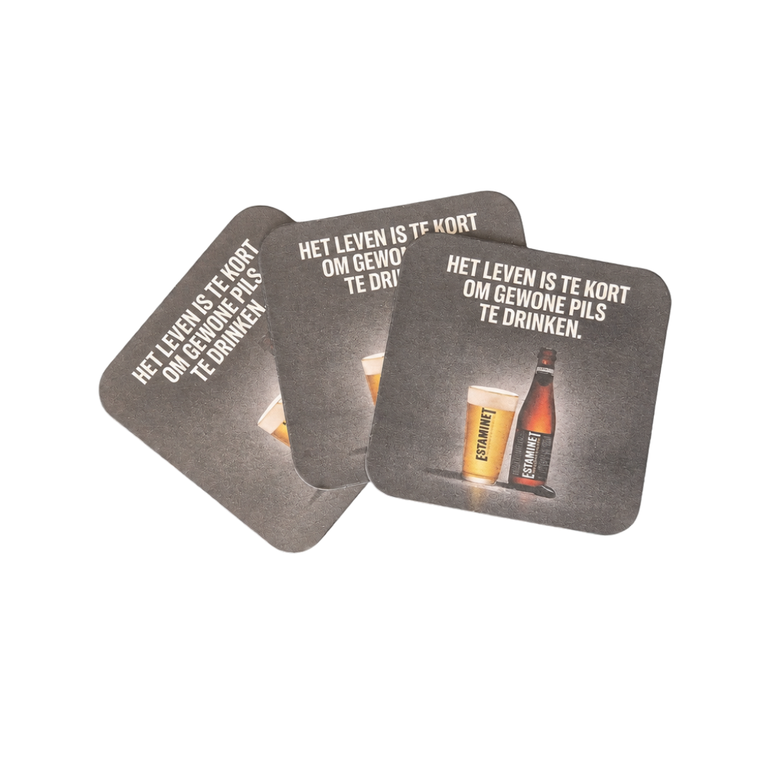 Estaminet Bierviltjes 100 stuks